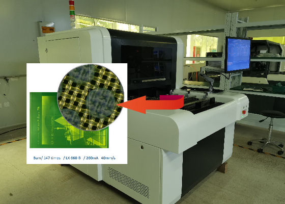 شراء 1270 نقطة في البوصة PCB آلة التعرض للأشعة فوق البنفسجية 900x1000mm تقنية DMD DLP online manufacture
